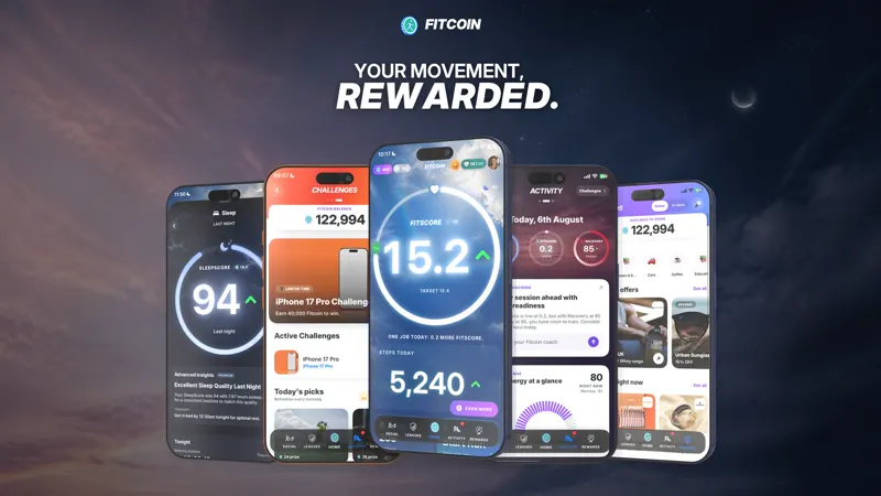Walking rewards apps on iPhone and Android